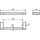 Приобрести Полотенцедержатель 35 см Ideal Standard Connect N1385AA в магазине сантехники Santeh-Crystal.ru