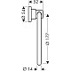 Купить Кольцо для полотенец Axor Citterio 41721000 в магазине сантехники Santeh-Crystal.ru