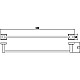 Заказать Полотенцедержатель 53 см Savol 95 S-509524 в магазине сантехники Santeh-Crystal.ru