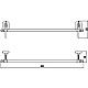 Приобрести Полотенцедержатель 65,3 см Savol 64 S-606424 в магазине сантехники Santeh-Crystal.ru