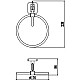 Заказать Кольцо для полотенец Savol 64 S-006460 в магазине сантехники Santeh-Crystal.ru