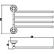 Приобрести Полотенцедержатель 42,5 см Savol 68B S-06804B в магазине сантехники Santeh-Crystal.ru