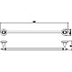 Заказать Полотенцедержатель 65 см Savol 69 S-606924 в магазине сантехники Santeh-Crystal.ru