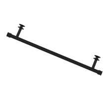 Полотенцедержатель 53,8 см черный матовый Сунержа 31-2012-0470