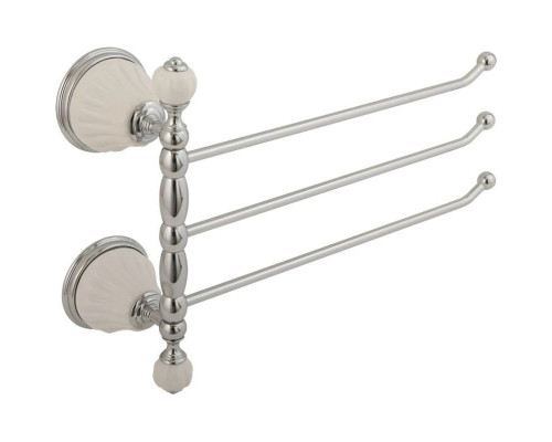 Заказать Полотенцедержатель 37,2 см Migliore Olivia ML.OLV-60.654.BI.CR в магазине сантехники Santeh-Crystal.ru