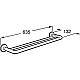 Приобрести Полотенцедержатель 63,5 см Roca Hotels 816386001 в магазине сантехники Santeh-Crystal.ru