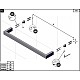 Приобрести Полотенцедержатель 60 см Roca Nuova 816527001 в магазине сантехники Santeh-Crystal.ru