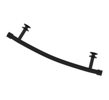 Полотенцедержатель 43,49 см черный матовый Сунержа 31-2011-0370