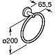 Приобрести Кольцо для полотенец Roca Twin 816711001 в магазине сантехники Santeh-Crystal.ru