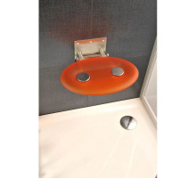 Cиденье для душа Ravak Ovo P полупрозрачное оранжевое B8F0000005