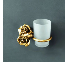 Стакан с держателем золото Art&Max Rose AM-0914-Do