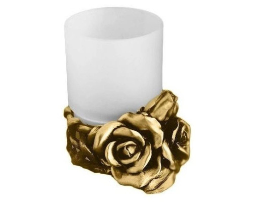 Купить Стакан настольный золото Art&Max Rose AM-0091D-Do в магазине сантехники Santeh-Crystal.ru