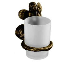 Стакан с держателем бронза Art&Max Fairy AM-0984-B