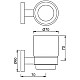 Купить Стакан Jaquar Continental ACN-CHR-1141N в магазине сантехники Santeh-Crystal.ru