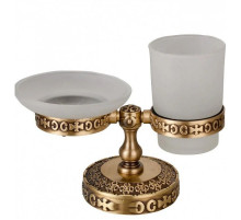 Стакан с мыльницей Zorg Antic AZR 22 BR