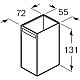 Купить Стакан Roca Rubik 816844024 в магазине сантехники Santeh-Crystal.ru