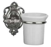 Стакан с держателем хром Art&Max Impero AM-1230-Cr