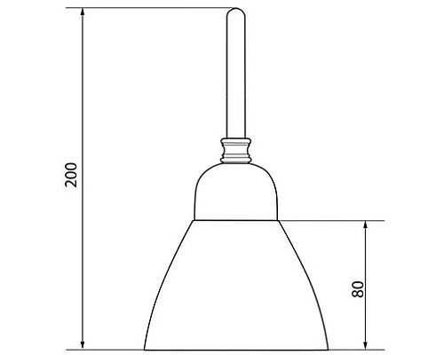 Заказать Светильник Caprigo 2234-VOT в магазине сантехники Santeh-Crystal.ru