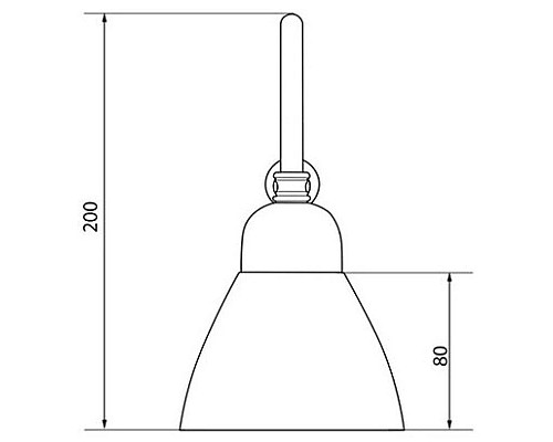 Купить Светильник Caprigo 2235-ORO в магазине сантехники Santeh-Crystal.ru