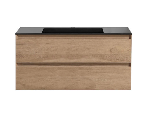 Тумба под раковину Vincea Luka VMC-2L100NO 99 см, подвесная, натуральный дуб