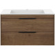 Тумба под раковину Vincea Chiara 2D VMC-2C2800TO 79,2 см, подвесная, дуб табачный