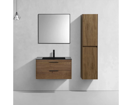 Тумба под раковину Vincea Chiara 2D VMC-2C2800TO 79,2 см, подвесная, дуб табачный