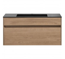 Тумба под раковину Vincea Chiara VMC-2C100NO 99 см, подвесная, натуральный дуб