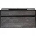 Тумба под раковину Vincea Chiara VMC-2C100GS 99 см, подвесная, серый камень Тумба под раковину Vincea Chiara VMC-2C100GS 99 см, подвесная, серый камень