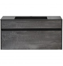 Тумба под раковину Vincea Chiara VMC-2C100GS 99 см, подвесная, серый камень