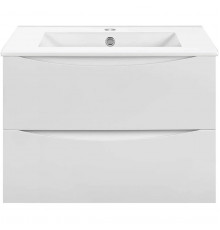 Тумба под раковину Vincea Mia Slim VMC-2MC600S1GW 60,5 см, подвесная, белый глянец