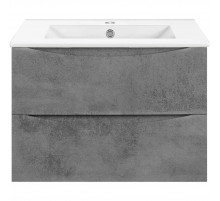 Тумба под раковину Vincea Mia Slim VMC-2MC600S1BT 60,5 см, подвесная, бетон