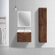 Тумба под раковину Vincea Mia Slim VMC-2MC700S1RW 70,4 см, подвесная, темное дерево