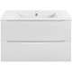 Тумба под раковину Vincea Mia VMC-2MC750GW 75,1 см, подвесная, белый глянец