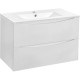 Тумба под раковину Vincea Mia VMC-2MC750GW 75,1 см, подвесная, белый глянец