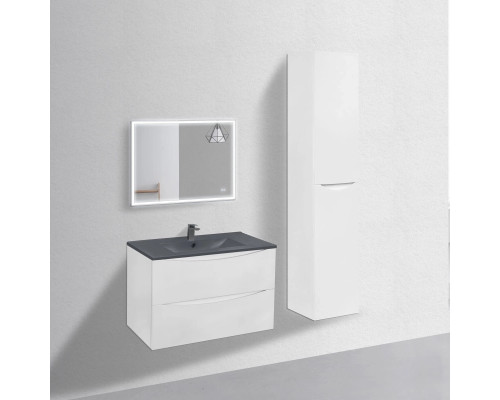 Тумба под раковину Vincea Mia VMC-2MC750GW 75,1 см, подвесная, белый глянец