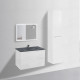 Тумба под раковину Vincea Mia VMC-2MC750GW 75,1 см, подвесная, белый глянец