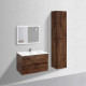 Тумба под раковину Vincea Mia VMC-2MC750RW 75,1 см, подвесная, темное дерево