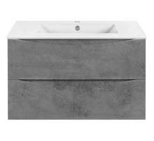 Тумба под раковину Vincea Mia VMC-2MC750BT 75,1 см, подвесная, бетон