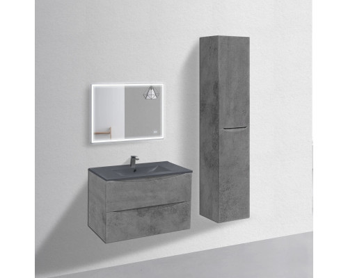 Тумба под раковину Vincea Mia VMC-2MC750BT 75,1 см, подвесная, бетон