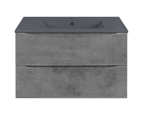 Тумба под раковину Vincea Mia VMC-2MC750BT 75,1 см, подвесная, бетон