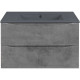 Тумба под раковину Vincea Mia VMC-2MC750BT 75,1 см, подвесная, бетон