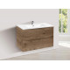 Тумба под раковину Vincea Mia VMC-2MC750VO 75,1 см, подвесная, дуб винтаж