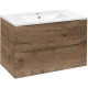 Тумба под раковину Vincea Mia VMC-2MC750VO 75,1 см, подвесная, дуб винтаж