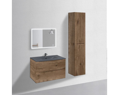 Тумба под раковину Vincea Mia VMC-2MC750VO 75,1 см, подвесная, дуб винтаж