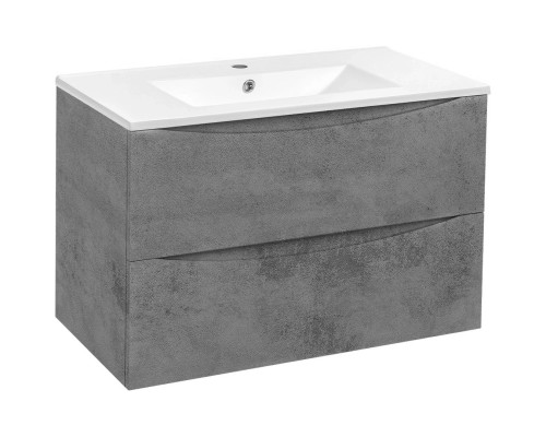 Тумба под раковину Vincea Mia VMC-2MC750BT 75,1 см, подвесная, бетон
