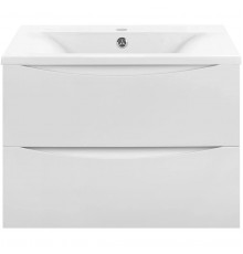 Тумба под раковину Vincea Mia VMC-2MA600GW 59,6 см, подвесная, белый глянец