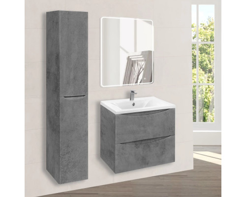 Тумба под раковину Vincea Mia VMC-2MA600BT 59,6 см, подвесная, бетон