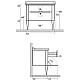 Купить Ножки для тумбы золото Kerasan Waldorf 919491oro в магазине сантехники Santeh-Crystal.ru