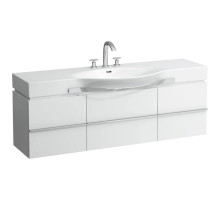 Тумба белый глянец 149,5 см 2 ящика, 2 дверцы Laufen Case 4.0135.2.075.475.1