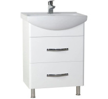 Тумба белый глянец 56 см Bellezza Анкона 4639609110016